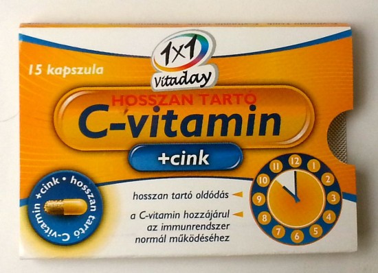 C-vitamin helyett cink a megoldás